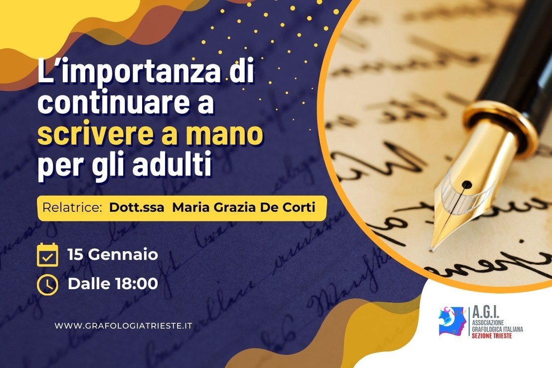 AGI TRIESTE evento Gennaio 202520