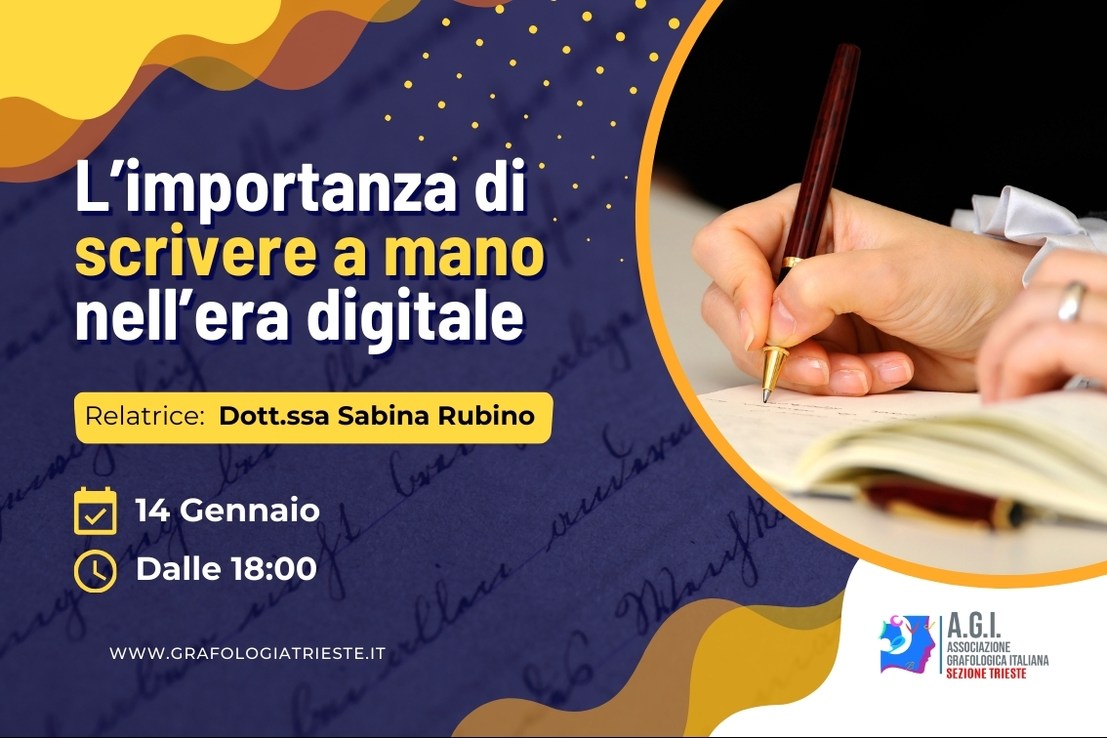 AGI TRIESTE evento Gennaio 202522